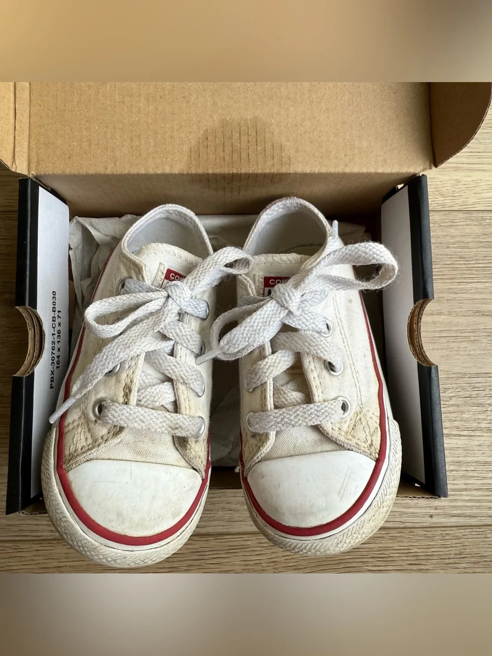 CONVERSE - all star low top white